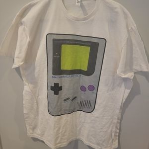 Gameboy T-shirt! Unisex! XL!